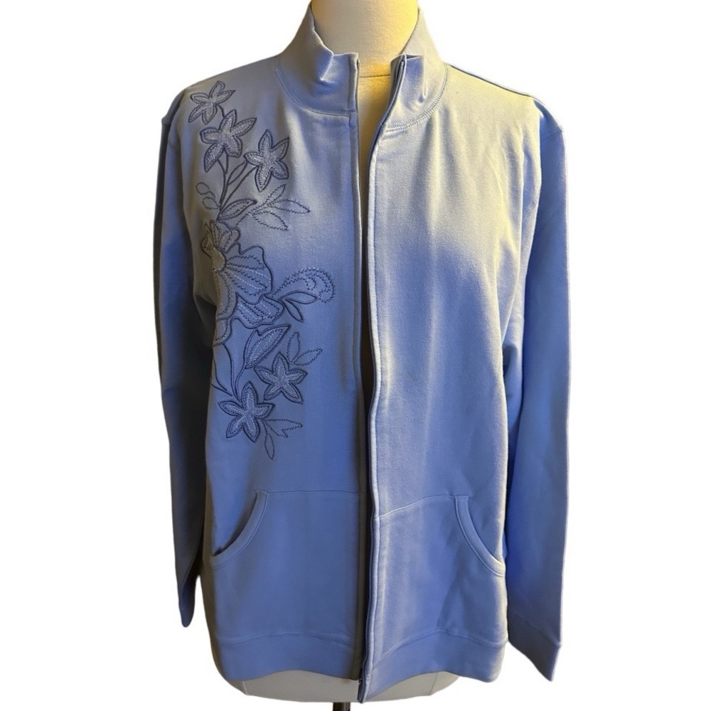JM Collection cotton blend sweater